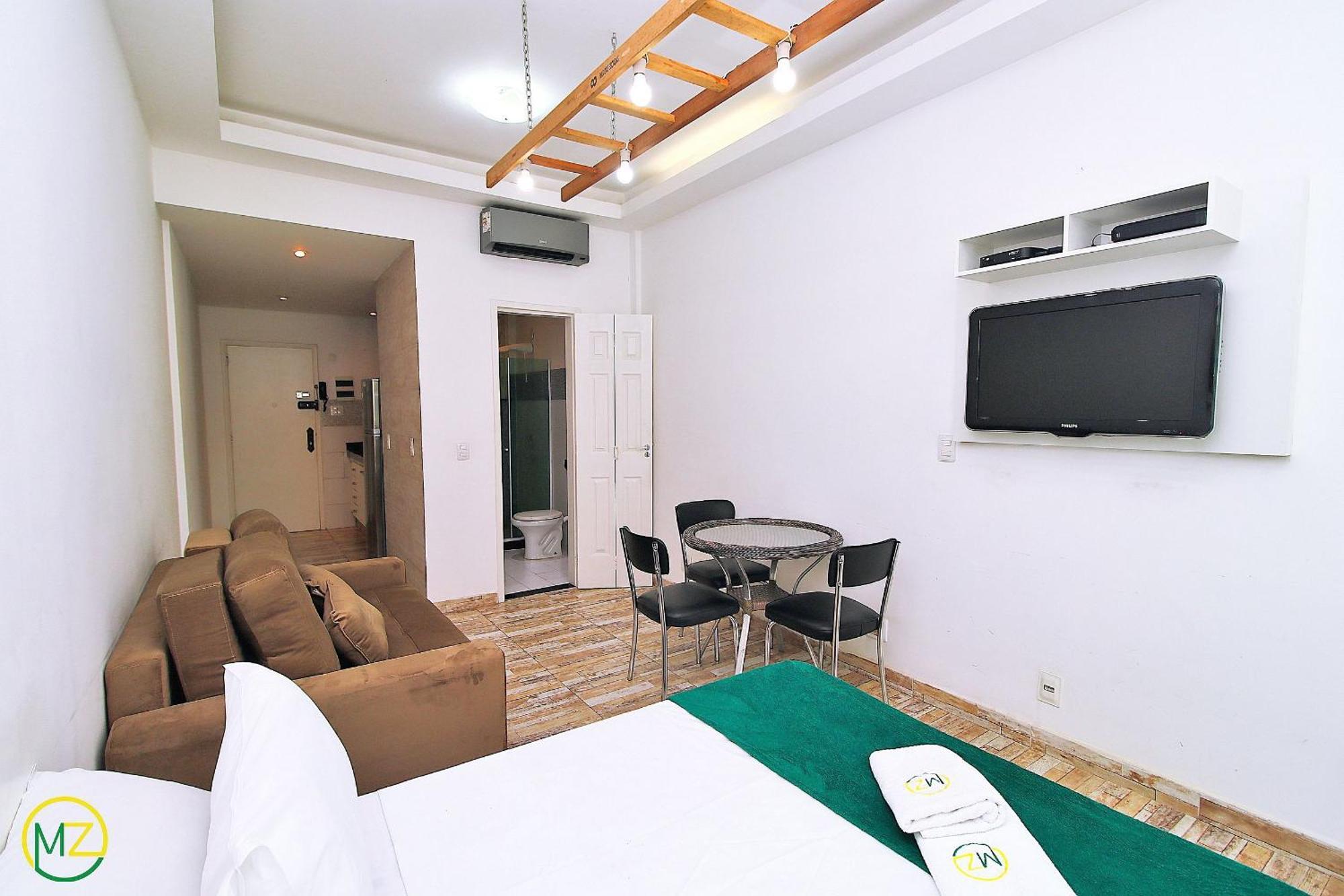 Apartemen 4 Pessoas Com Vista Mar Em Copacabana Rio de Janeiro