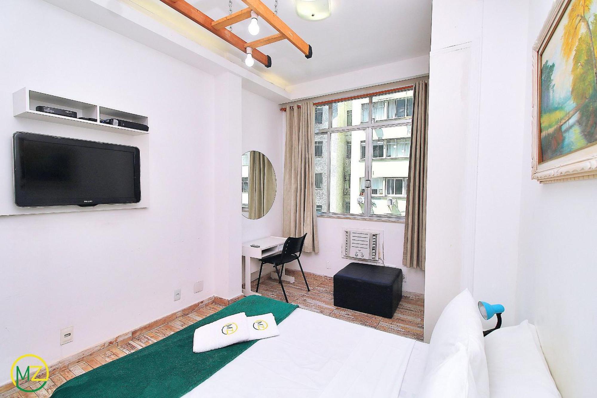 Apartemen 4 Pessoas Com Vista Mar Em Copacabana