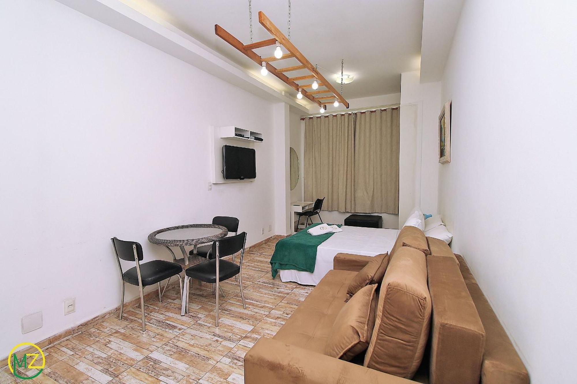 4 Pessoas Com Vista Mar Em Copacabana Apartemen Rio de Janeiro